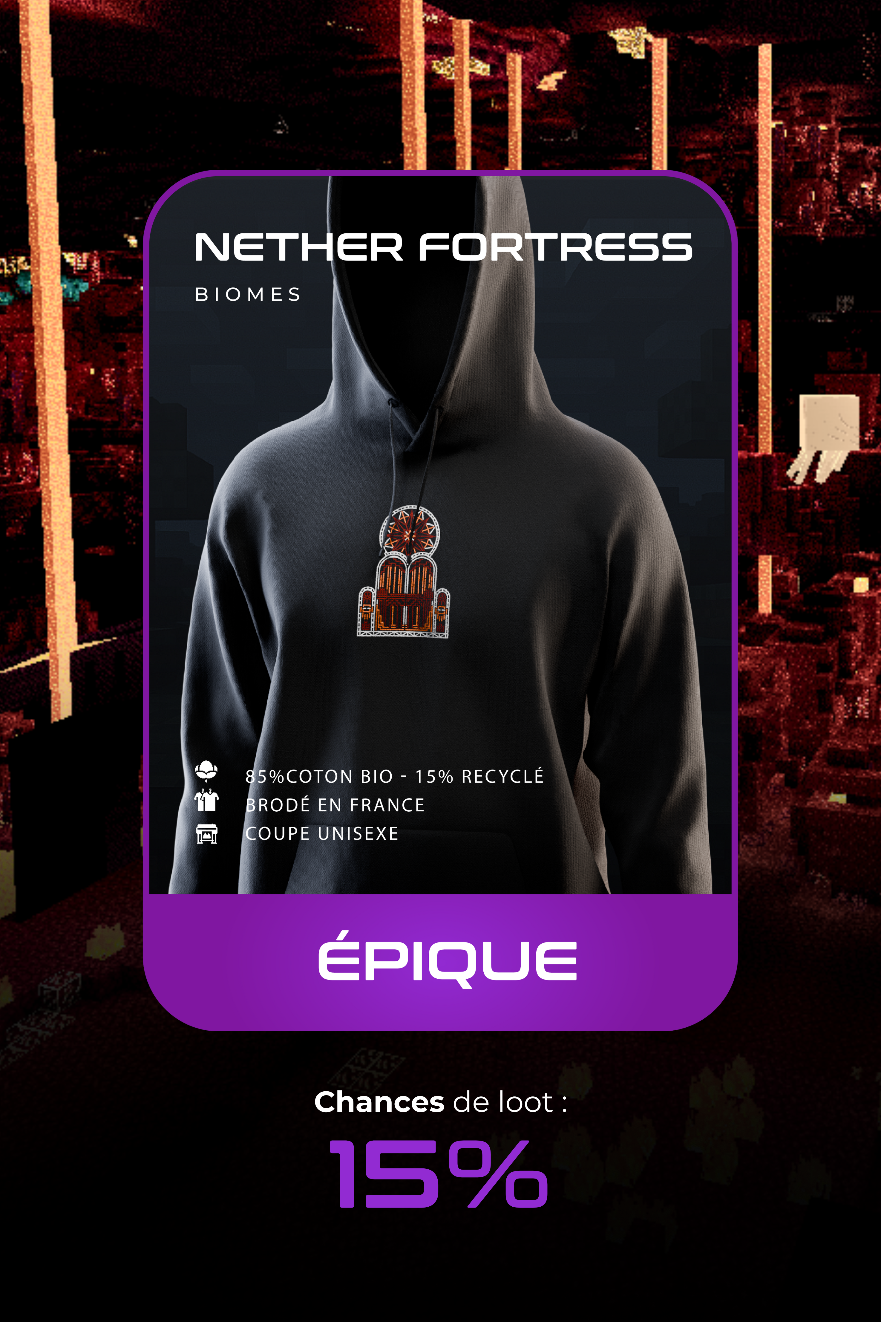 BIOMES LOOTBOX HOODIE